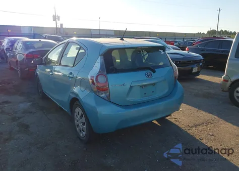 2013 Toyota Prius C Two z USA, uszkodzony, nr VIN JTDKDTB34D1056478